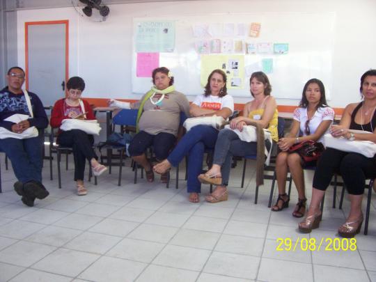 Delegação de Goiás reunida no X Eneja